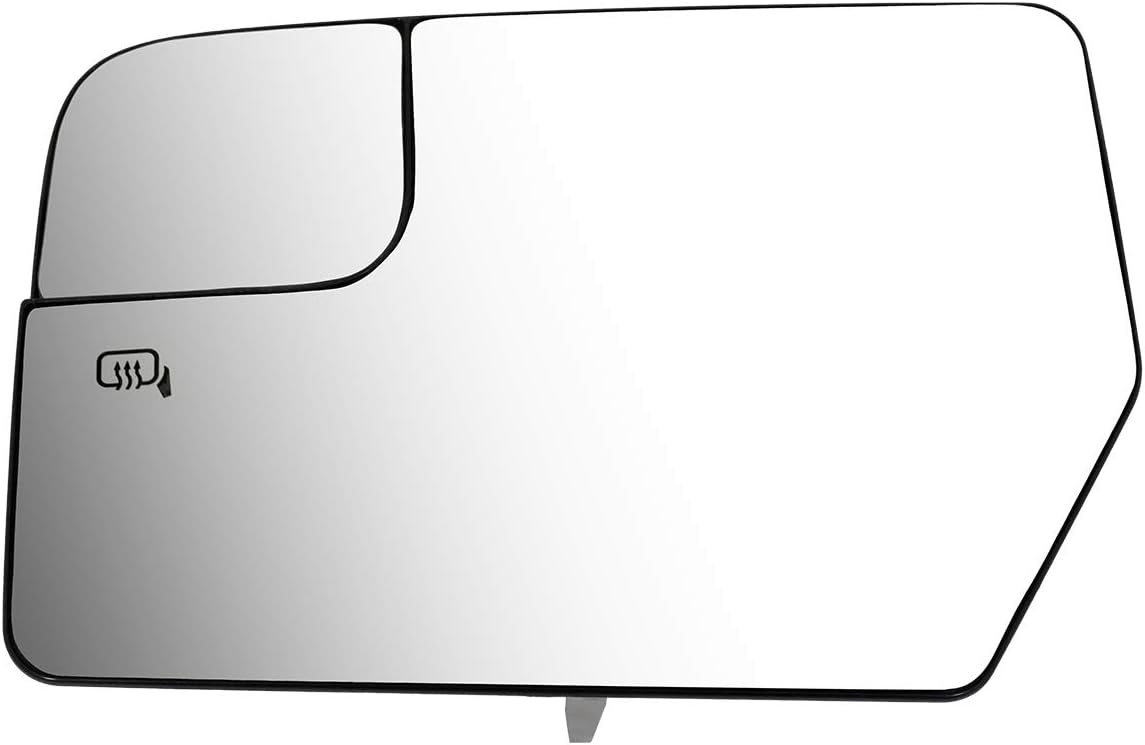 Auto Dynasty OE Style Left Side Mirror w/Heated+Spotter Glass Plate Compatible with Ford Expedtition Lincoln Navigator 07-14