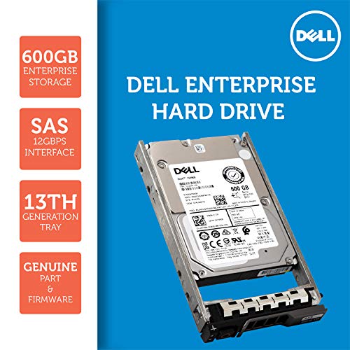 Dell 400-AJRF 600GB 15K SAS 12G 2.5-Inch PowerEdge Enterprise Hard Drive in 13G Tray Bundle with Compatily Screwdriver Compatible with ST600MP0036 R920 R930 T710 R720 R420 MD1220 MD3420