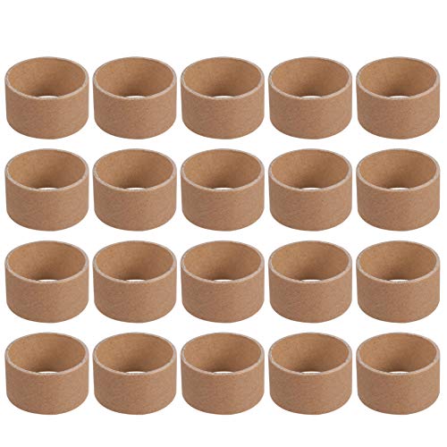 ARTIBETTER 20Pcs DIY Craft Cardboard Tubes Brown Painting Rolls for Art Projects for Classroom Home Crafts Creative Supplies for Fun Decorative Designs