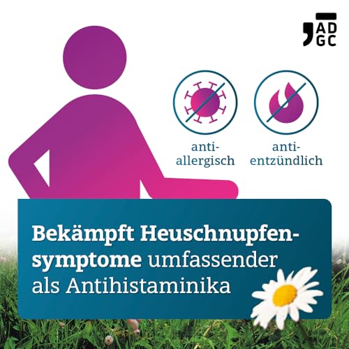MOMETASON ADGC® 2x10g – Heuschnupfenspray m. 120 Sprühstößen – Nasenspray zur Linderung von Allergie Symptomen wie Schnupfen, verstopfter, laufender Nase, Juckreiz und Niesen - macht nicht müde