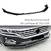 MUTUSAISI Bright Black Front Bumper Lip Splitter Spoiler Compatible with Volkswagen VW USA Passat B7 S/SE/SEL/TDI/Sport/ 2012 2013 2014 2015 Accessories