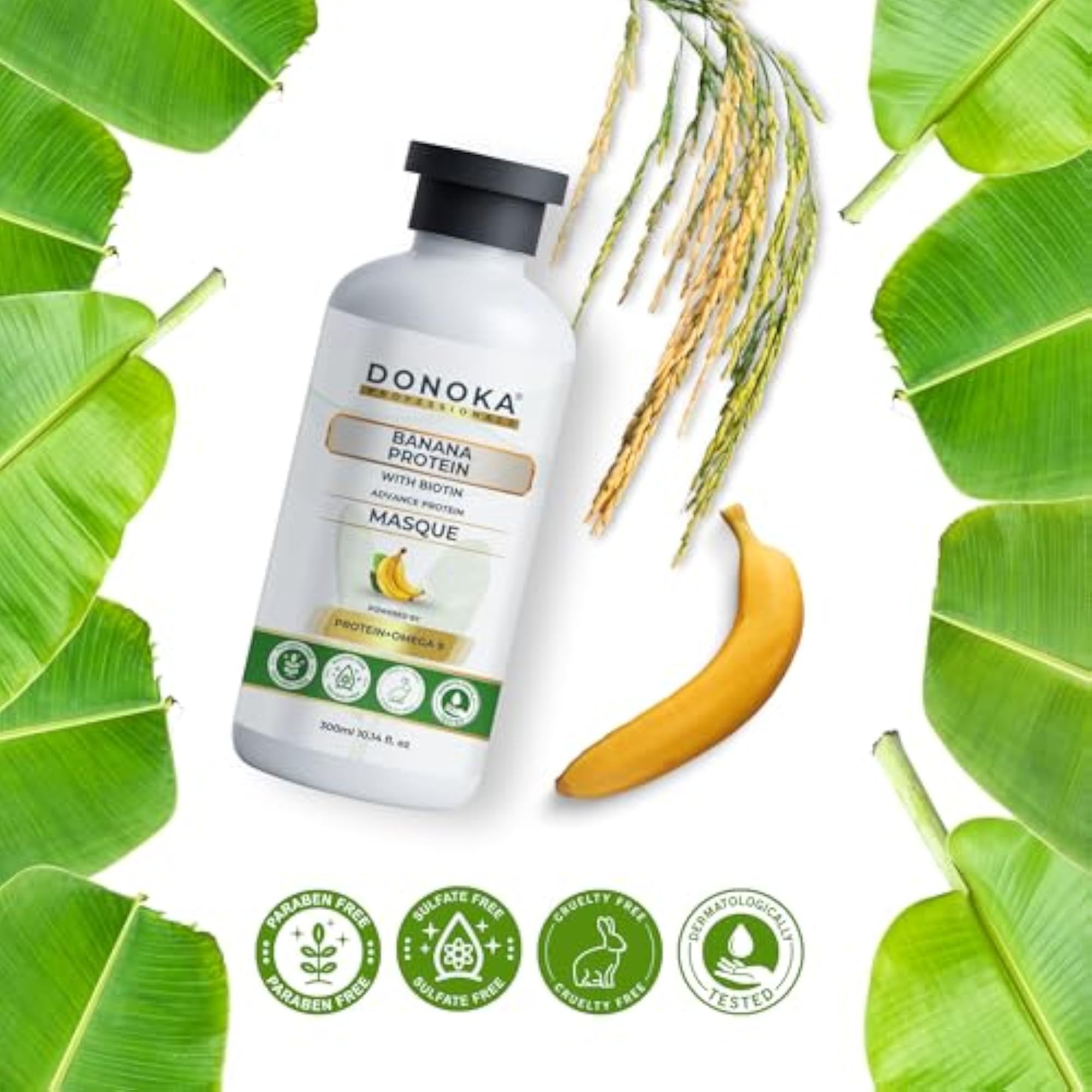 Banana Protein Hair Mask - 300ml