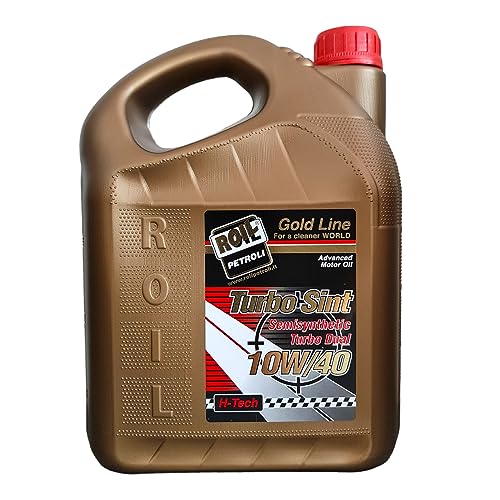 4 Litri di Roil Turbo SINT 10W40 Nuova Formula Riduce