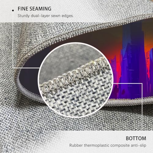 Tapis antidérapant lavable à poil bas doux et facile à nettoyer