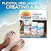 Flexitol Heel Magic Stick, Cracked Heel Cream & Foot Balm, Urea-Based Moisturizing Stick with Shea Butter & Vitamin E, 2.5 oz