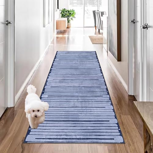 Tapis de couloir moderne lavable, solution idéale sols froids - 3