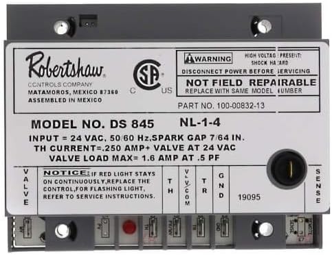 Direct Spark Ignition Control, no prepurge