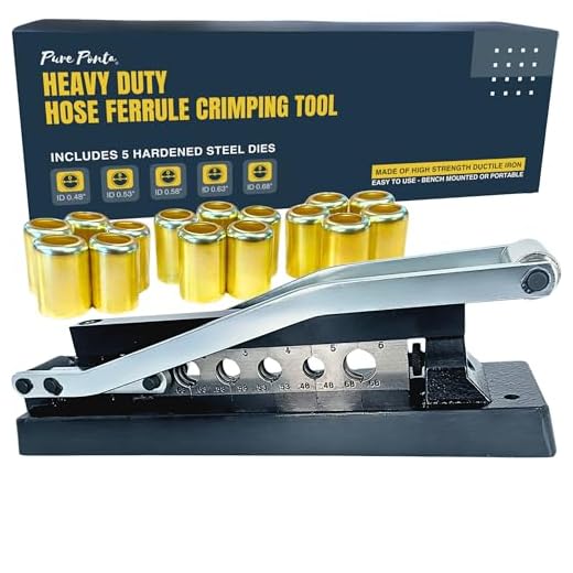 Heavy Duty Ferrule Crimping Tool Kit