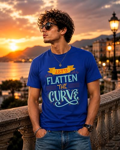 Image of Amazon Brand - Anarva Men's Cotton Printed Crew Neck T-Shirt | Casual Short Sleeve Graphic Tee