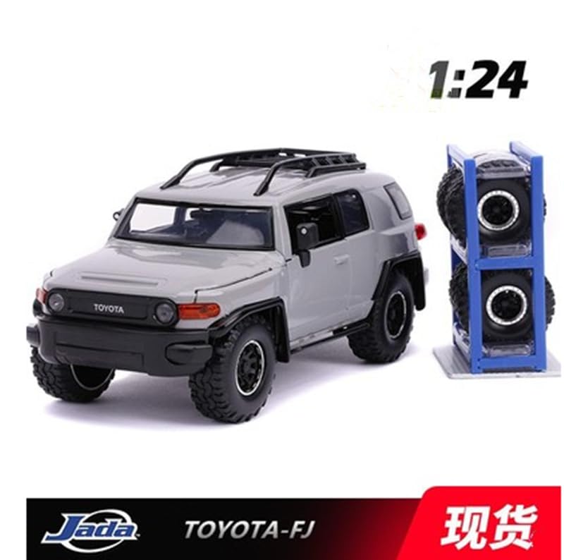 Off-Road Vehicle Model for Toyota FJ Land Cruiser, 1:24 Alloy Body