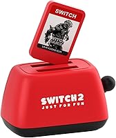 Vista 9 de Hagibis Switch Game Case Compatible with Nintendo Switch Playing Cards, Portable Cute Toaster Storage Holder, Storage for 2 Switch Game Cassettes