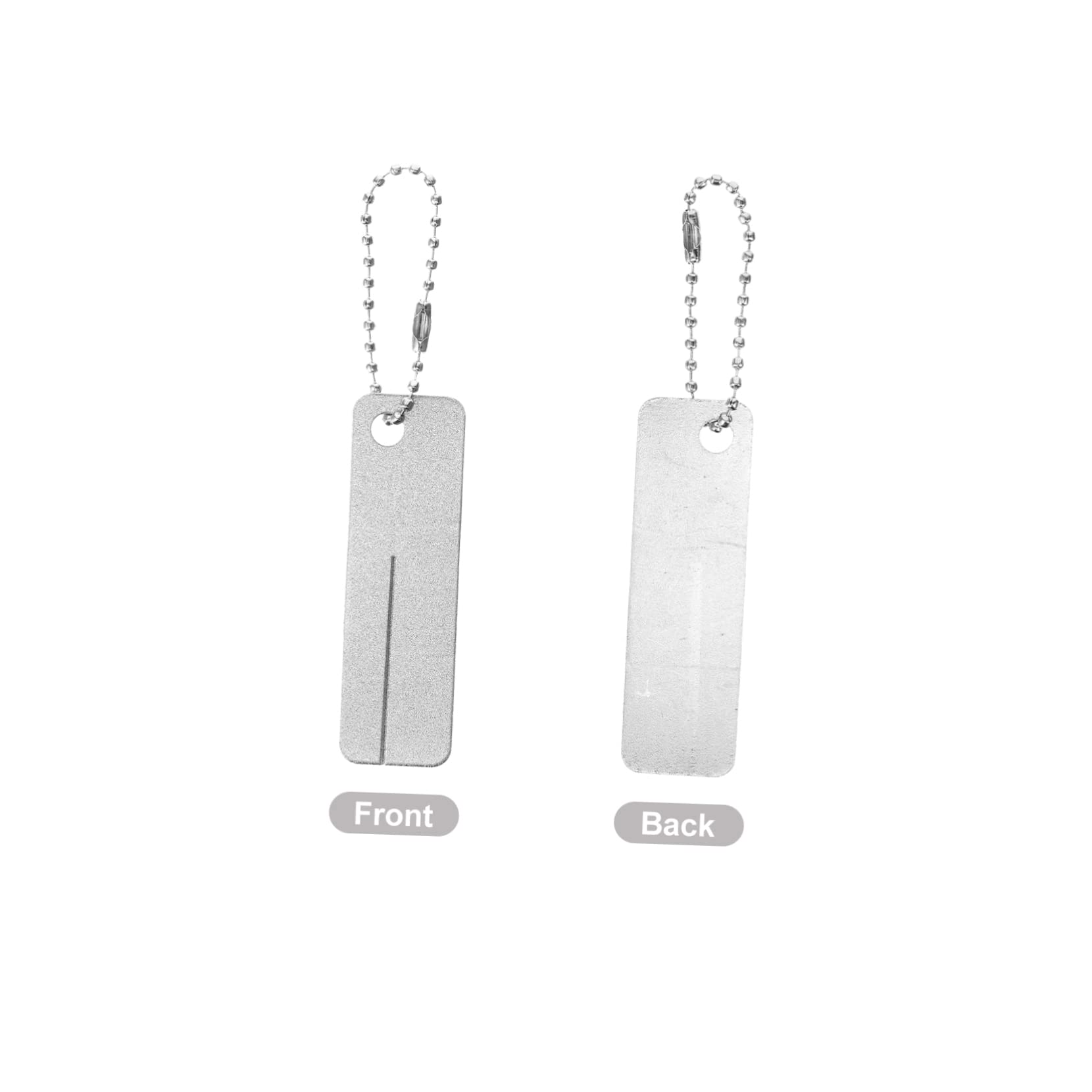 BESPORTBLE Aiguiseur Affûteur De Hameçons De Pêcheur Pierre À Aiguiser Crochets De Poisson Affûteur D'outils Outil De Meulage Accessoire De Pêche Partie Hameçon Diamant Silver