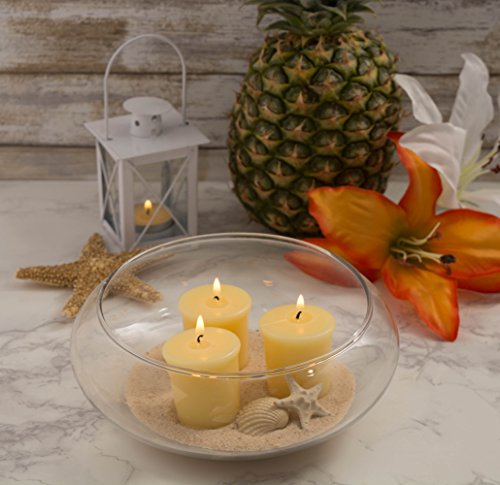 Home Traditions Single Wick Evenly Burning Highly Scented Votive Candle, Set Of 8 (1.8 Oz Each) For Wedding, Birthday, Holiday, & Home Décor - Aloha Pineapple #TOP4