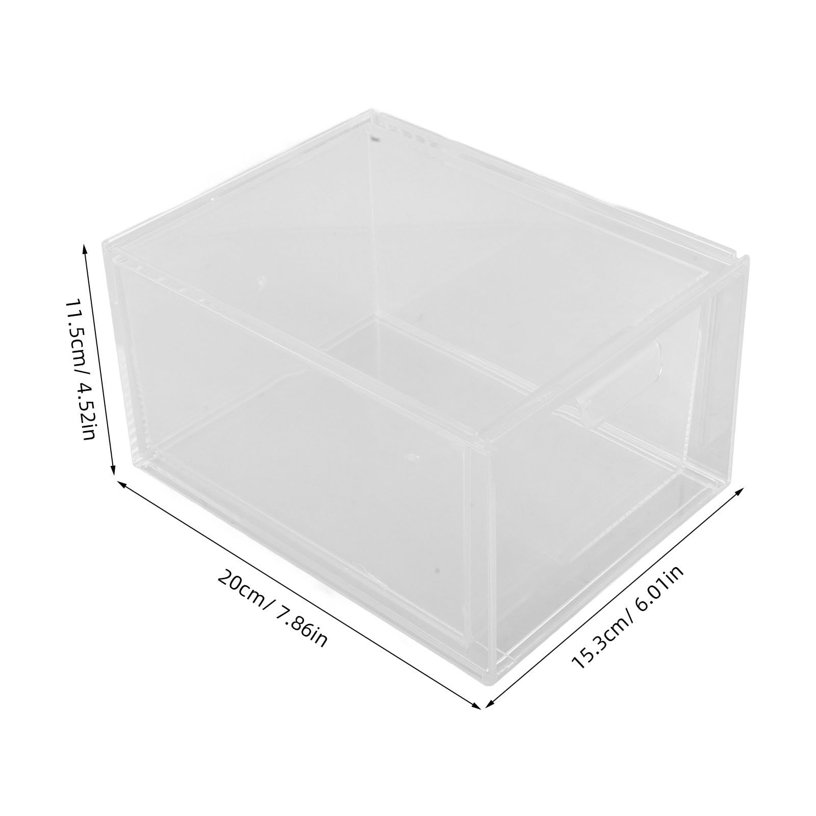 GLEAVI 3 Piezas Organizador de Escritorio Apilable Cajones Transparentes
