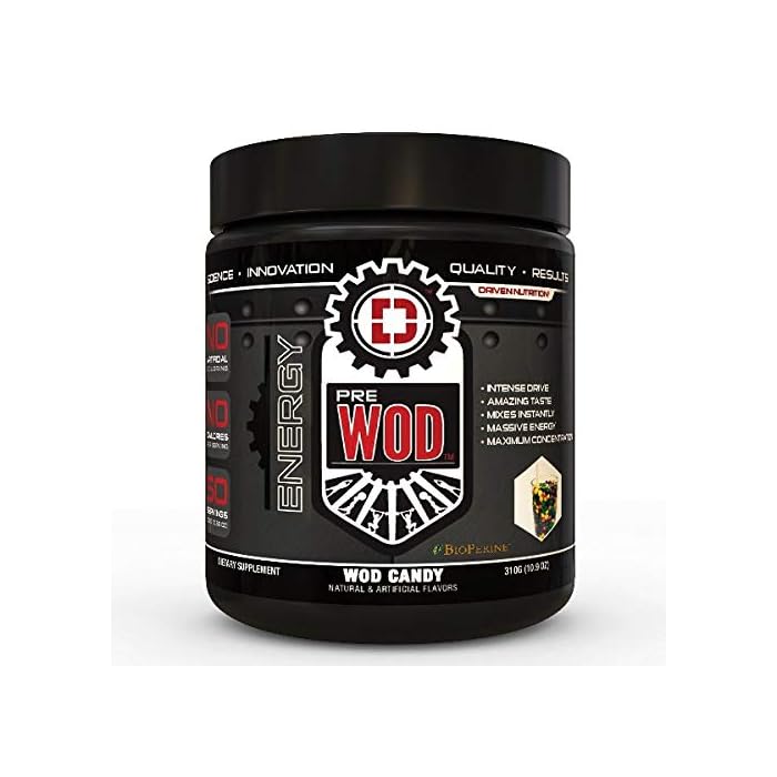 Buy Driven PREWOD Energy Drink Powder, 50 Servings PreWorkout