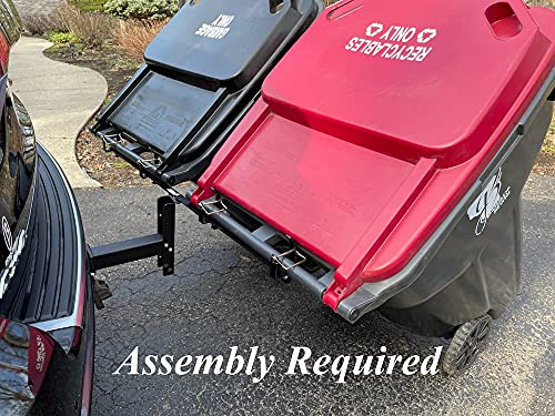 Garbage Commander Dual Can Receiver Garbage Hauling Hitch #TOP2