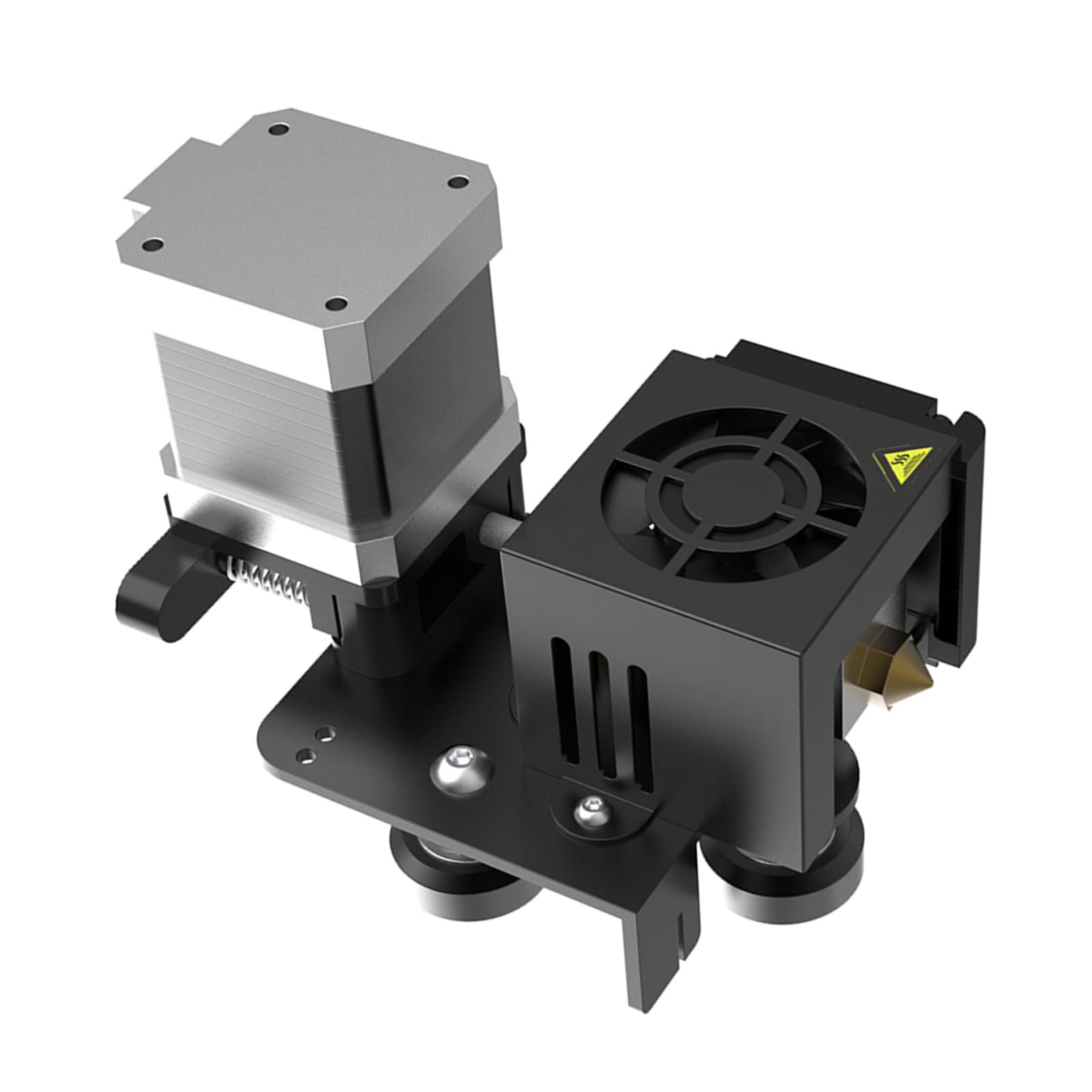 Original Ender-3 Full Assembled Direct Extruding Machanism Kit with 0.4mm Nozzle Cooling Fan Backplate Stepper Motor Comaptible with Ender-3 Series 3D Printer