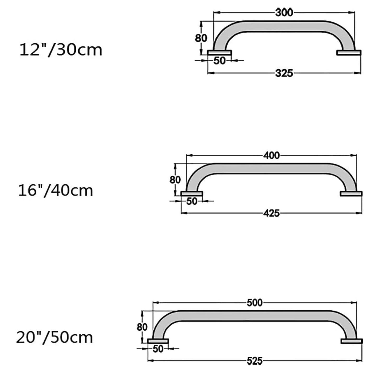 Barra de Apoyo for baño, pasamanos de latón Dorado for bañera, Mango Antideslizante for Ducha/Inodoro for Personas Mayores(60cm)