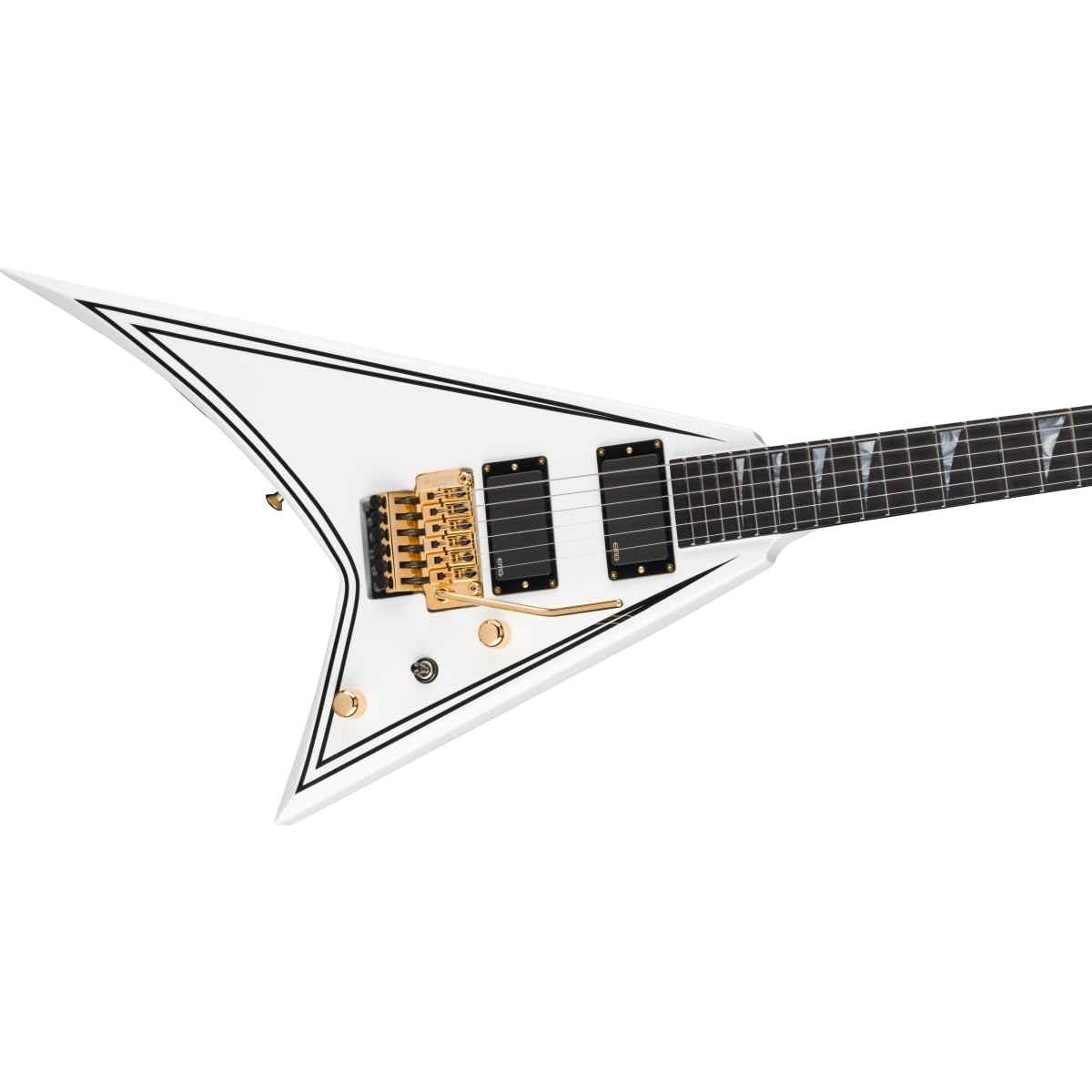Amazon | Jackson/MJ Series Rhoads RR24MG Ebony Fingerboard White