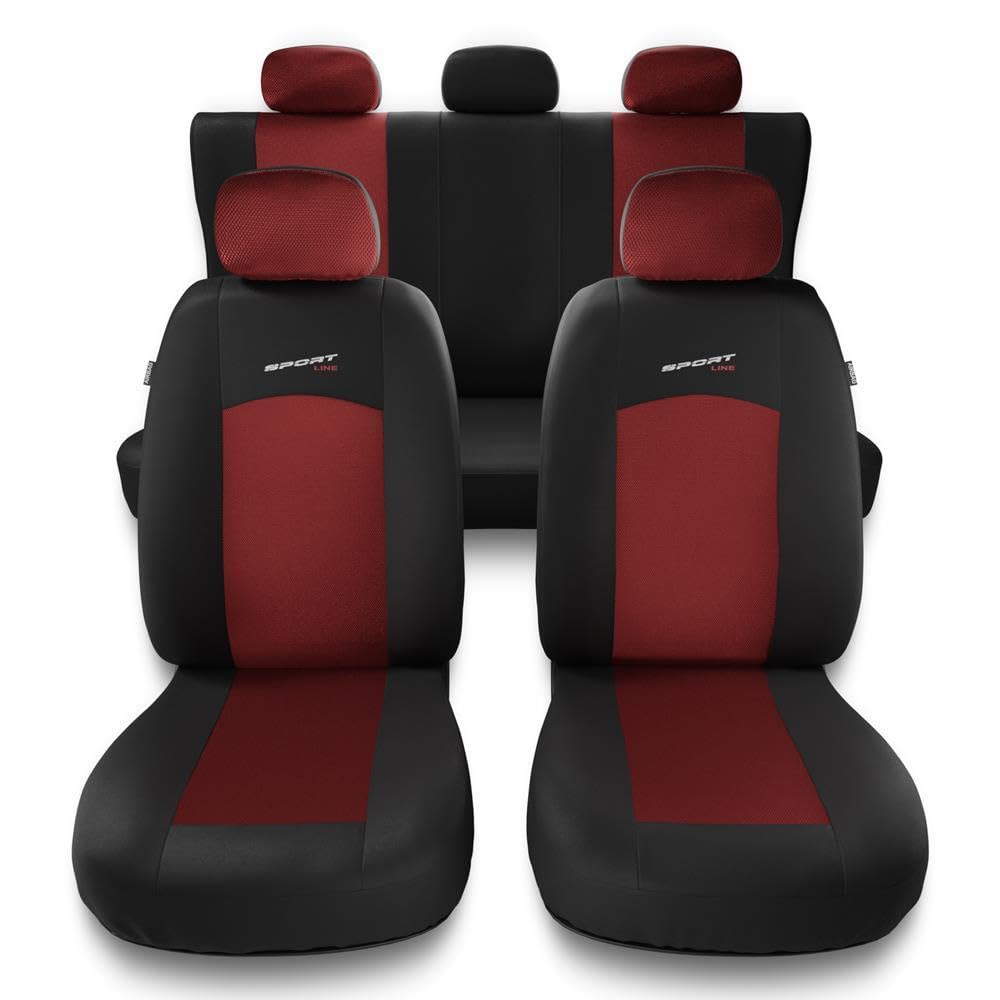 Mossa Fundas Asientos Coche aptas para Peugeot Rifter Furgoneta 2018-. S-RD | 0