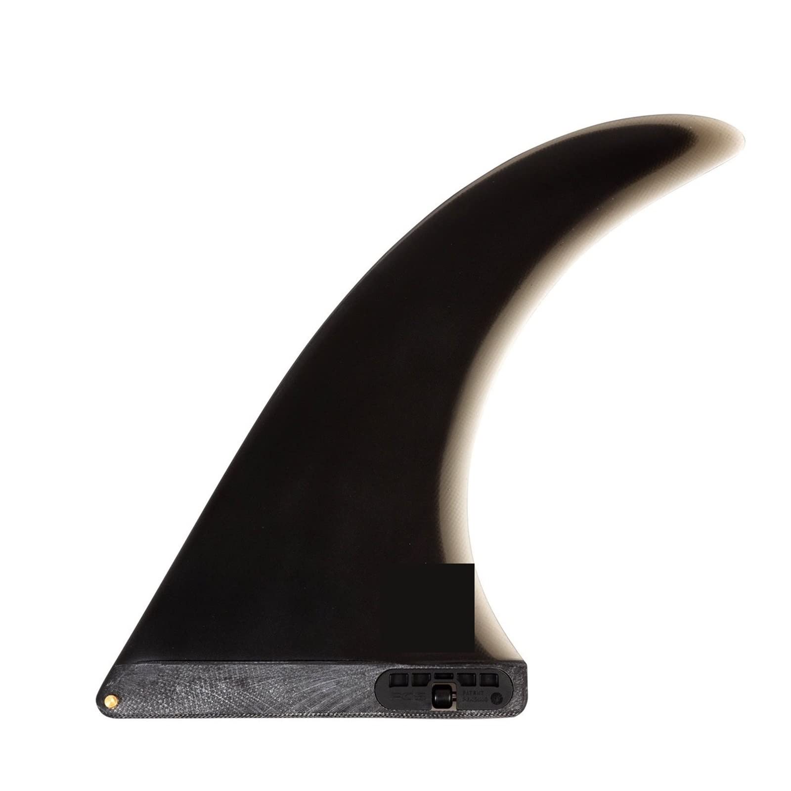 Longboard FIN Center Fin Replacement for Long Board Paddle Surfboard Surfing Tail Rudder Kayak for Paddle Board(8.5 inch Black)