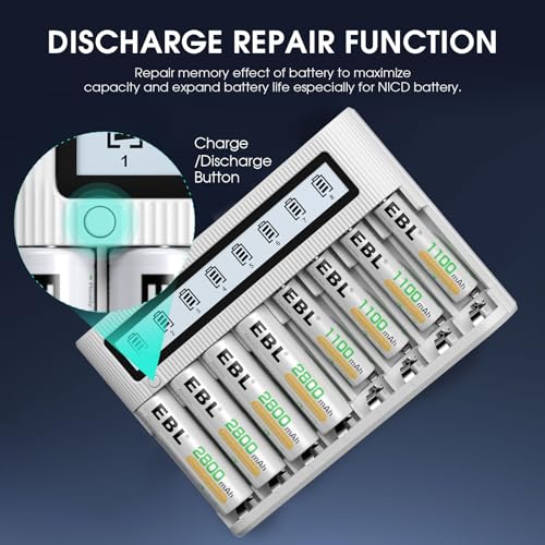 Ebl 866E55C6-9FA7-4841-B040-38152865E35B 8 Bay Battery Charger thumb #3