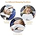 Side Sleeper Pillows for Neck and Shoulder Pain,Contour Shredded Memory Foam Pillow,Multifunctional Pillow as Cervical Pillow,Cuddle Pillow Arm Pillow,Couple Pillow,Neck Support Pillow for Sleeping