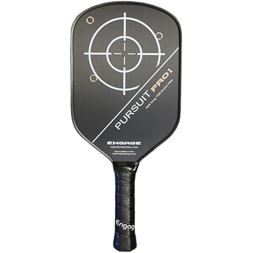 New Engage Pursuit Pro1 Pickleball Paddle Power Series Carbon Fiber