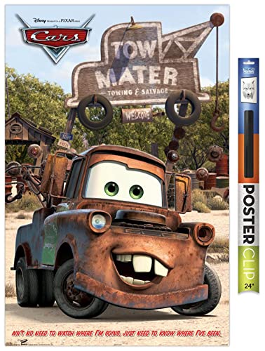 Poster Cars Disney Pixar grand format pour illuminer le coin jeu de vos enfants au quotidien