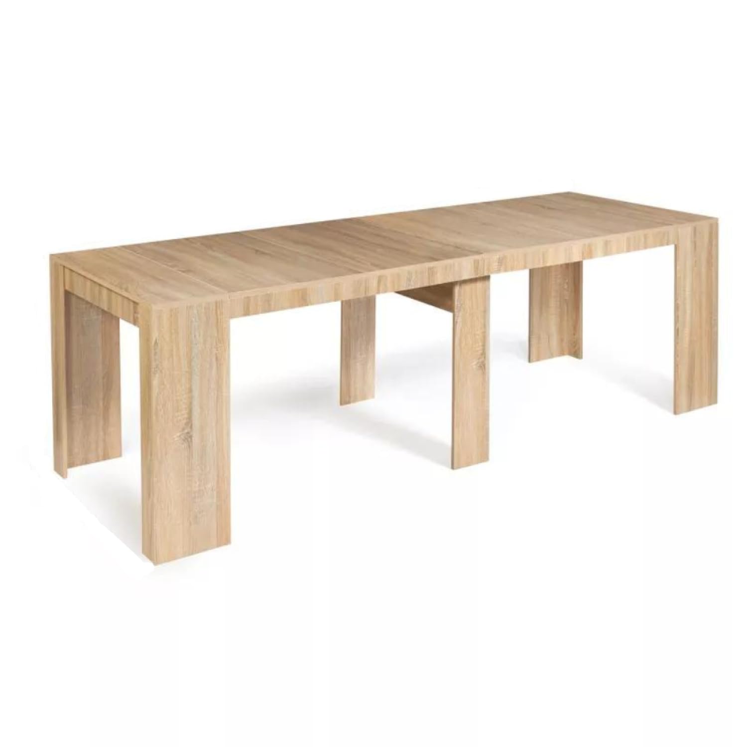 CONCEPT USINE Table Console Extensible BELLI Bois 8 Places 235 cm
