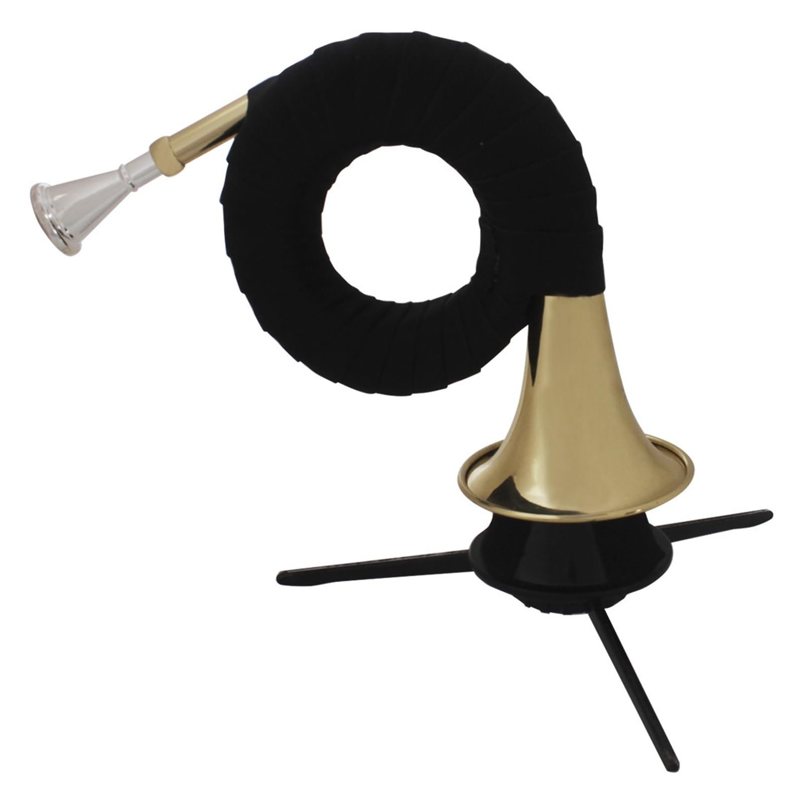 Corno Francese Strumento A Fiato In Ottone Sib Corno Francese Dorato Con Supporto(B)