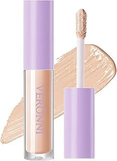 Concealer Full Coverage - Liquid Concealer, Waterproof Long Lasting Concealer Creamy Stick Contour Makeup for Under Eyes and Dark Circles