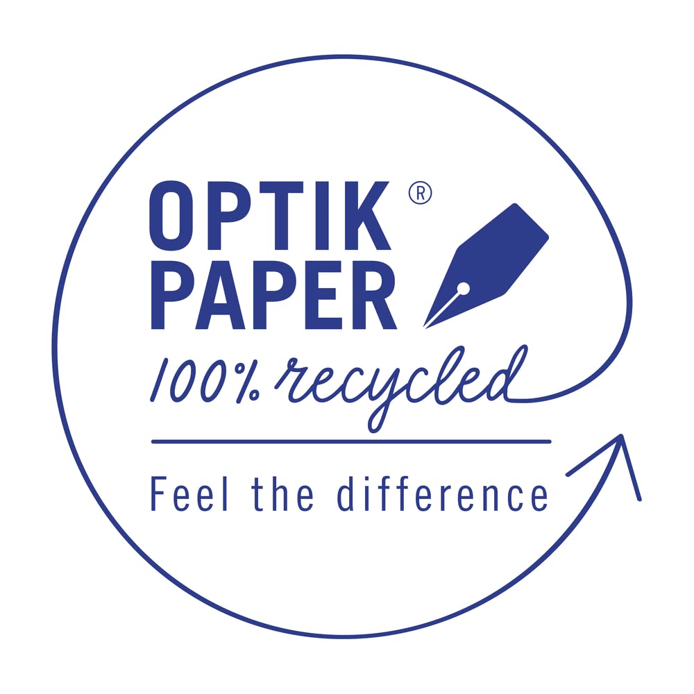 Oxford Cahier à spirales A4 quadrillé 180 pages My Rec'Up carton recyclé gobelets vert