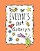 Evelyn's Art Gallery: Cute Personalized Sketchbook for Girls: 100+ Large Pages for Drawing, Sketching and Doodling