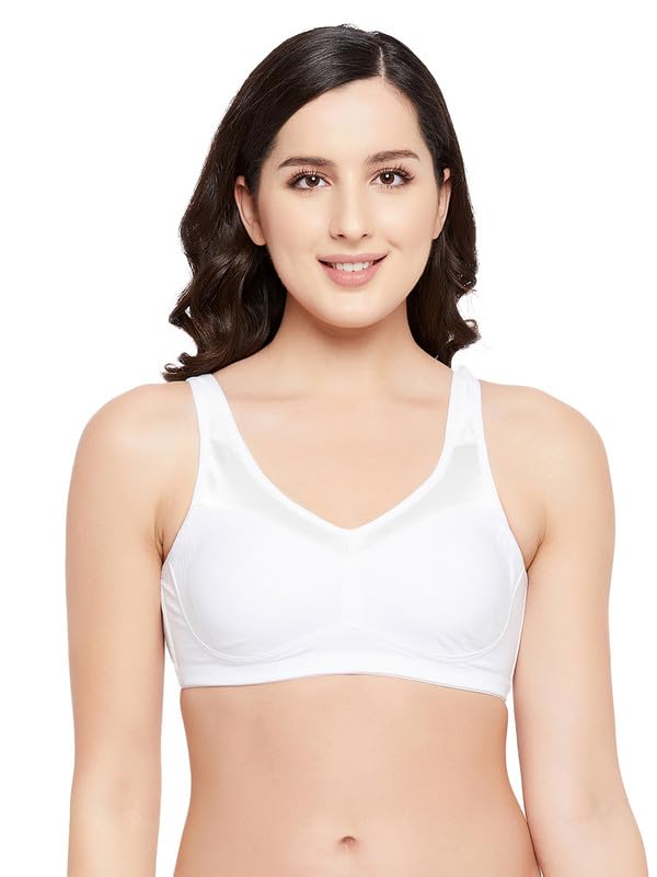 Image of Clovia Women's Cotton Non-Padded Non-Wired Full Figure Bra