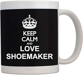 Teeburon Keep Calm and Love Shoemaker Tasse