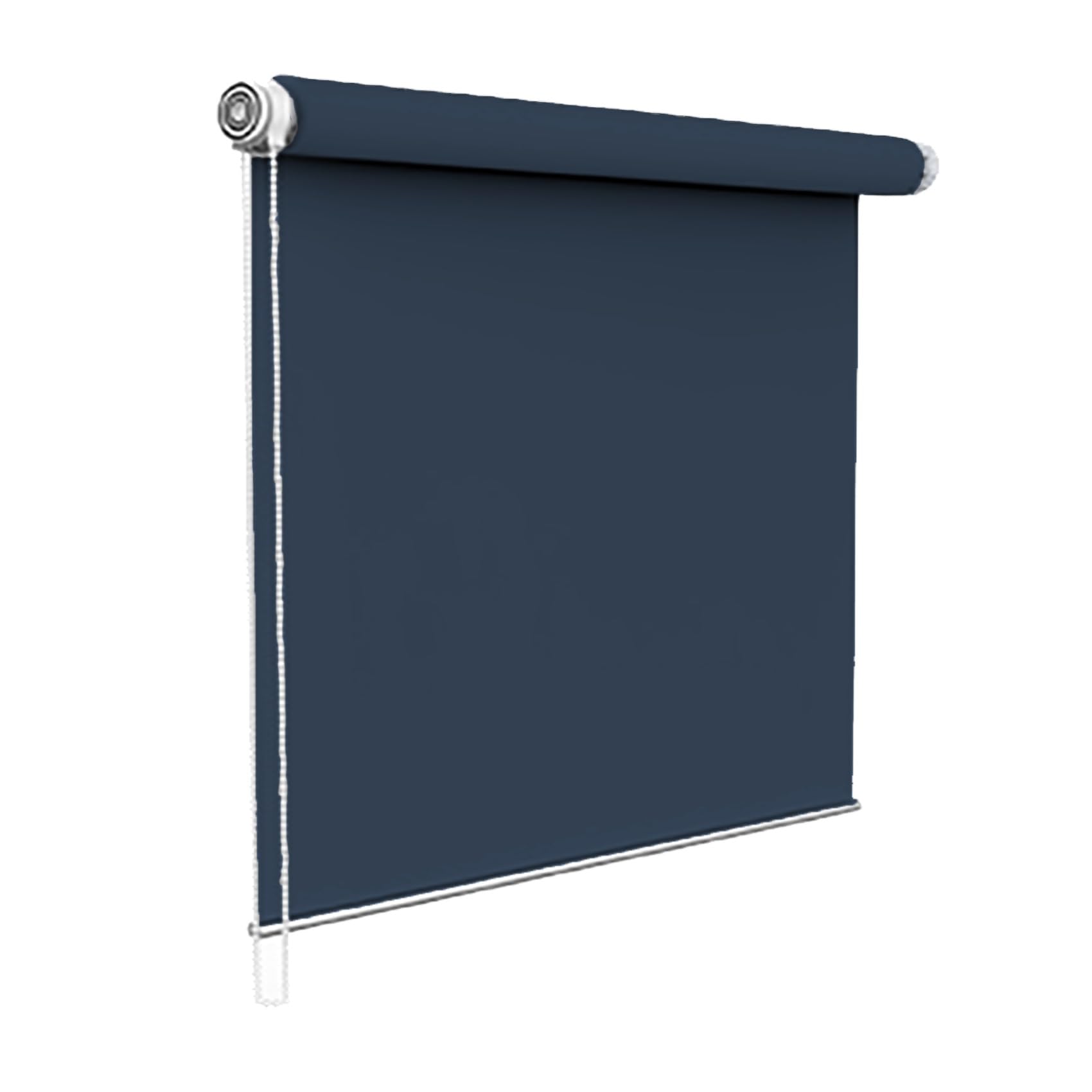100% Blackout Blind 55 x 140 cm, Thermal Insulated,UV Protection Blackout Blind for Windows with Aluminium Rail, for any Room Navy Blue