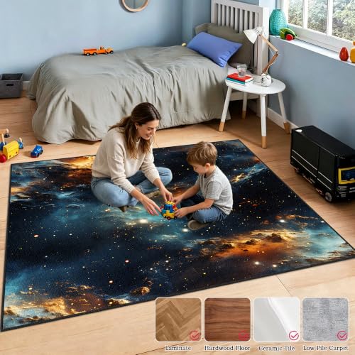 Tapis de jeu gaming lavable et antidérapant avec effet visuel 3D