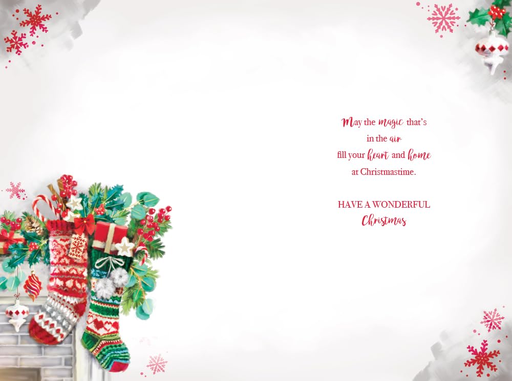 Biglietto di Natale con cerchi di carta - Lavoretti Creativi