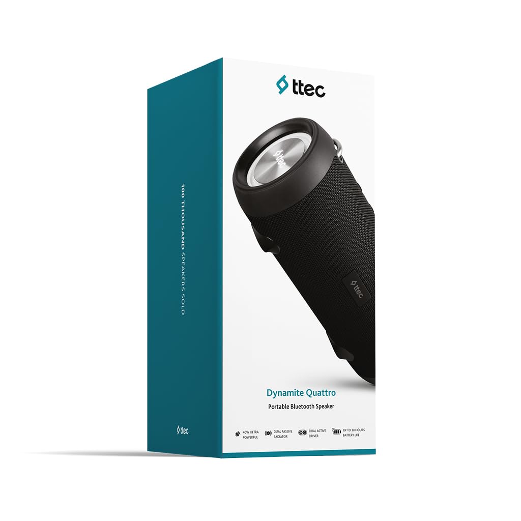 ttec Dynamite Quattro 40W HiFi Kablosuz Bluetooth Hoparlör
