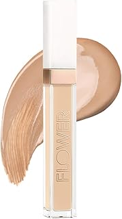Flower Beauty Light Illusion Full Coverage Concealer- Diffuse Dark Under Eye Circles, Weightless Formula, Crease Proof Mak...
