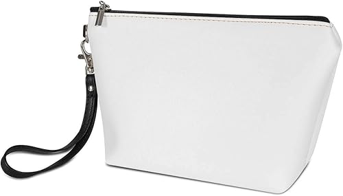 Miniatura 3 de WELLFLYHOM Bolsa de cosméticos de viaje, neceser de maquillaje, monedero, estuche para lápices para regalo de mujer, Tinte brisa marina