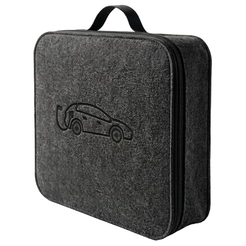 Bolsa de fieltro para cables de coche eléctrico impermeable y resistente al fuego