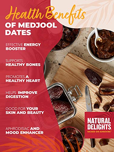 Natural Delights Medjool Dates – Large & Plump Non-Gmo Verified thumb #4