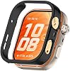 Compatible con Huawei Watch Fit 5 Pro Funda Protectora de Repuesto de PC Carcasa Suave y Duradera Accesorios para Smartwatch (Negro) 2