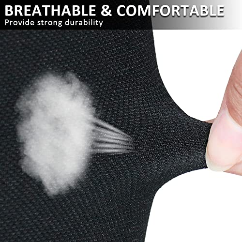 Image of Ailaka Zipper 20-30 mmHg Compression Socks for Women & Men, Knee High Open Toe