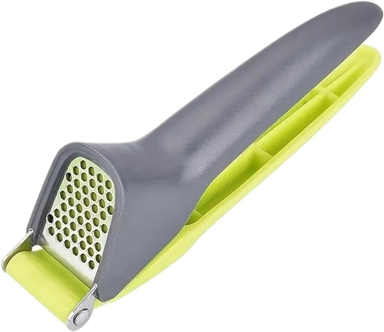 1 Garlic Press, a Tool for Crushing and Squeezing, a Small Household Outdoor Kitchen
