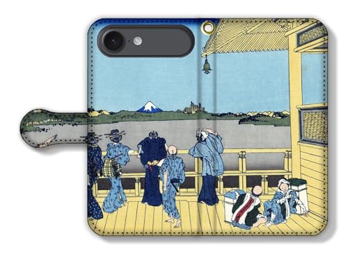手帳型 iPhone17 Air互換 スマホケース 【世界の名画】 葛飾北斎 ☆浮世絵☆ 富嶽三十六景 富士山 山 冨嶽 アート 絵画 芸術 日本 和 和風 (五百らかん寺ささ?ゐと?う)