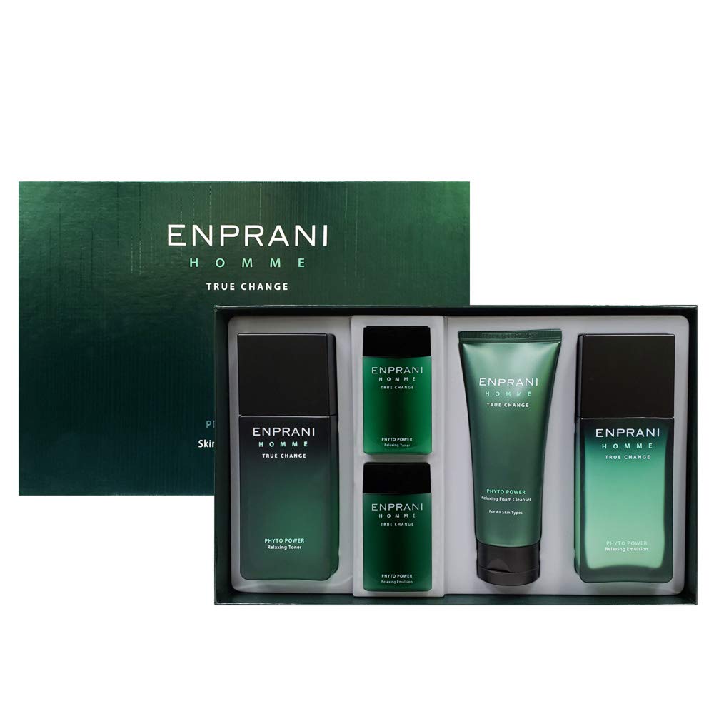 Enprani Homme True Change Phyto Power Skincare Gift Set (For Men)