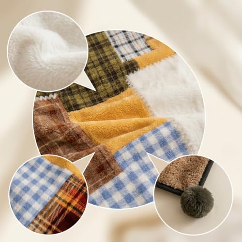 Couverture double face grand format pour vos soirées cocooning - 5